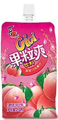 喜之郎 果粒爽【水蜜桃味】258ml